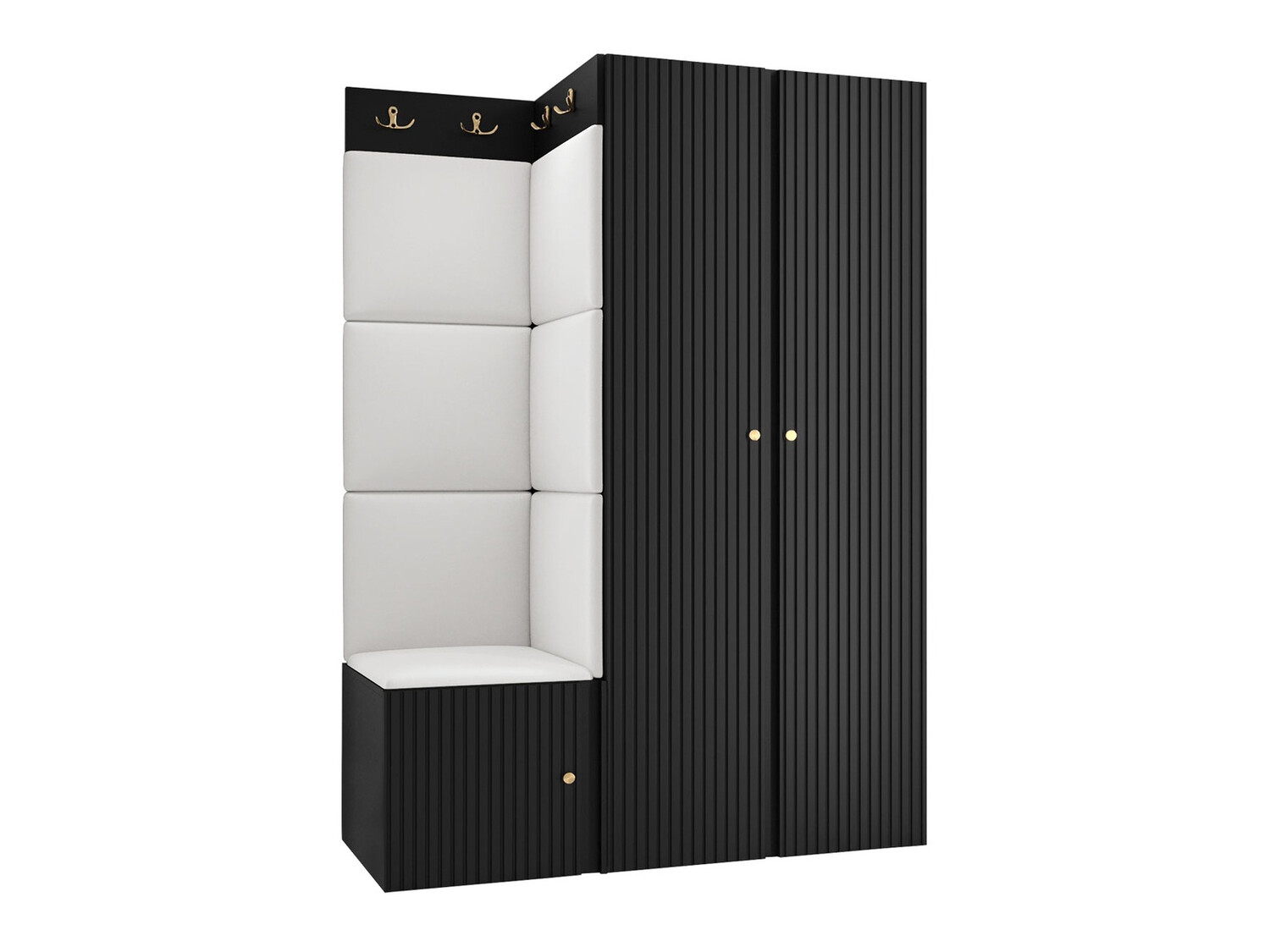 Set arredo da corridoio Hartford 387 (Eco pelle Soft 017)