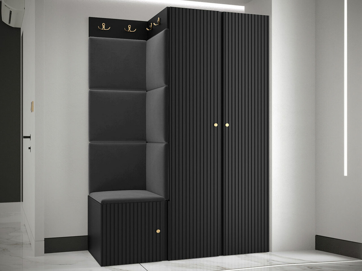 Set arredo da corridoio Hartford 387 (Nero)