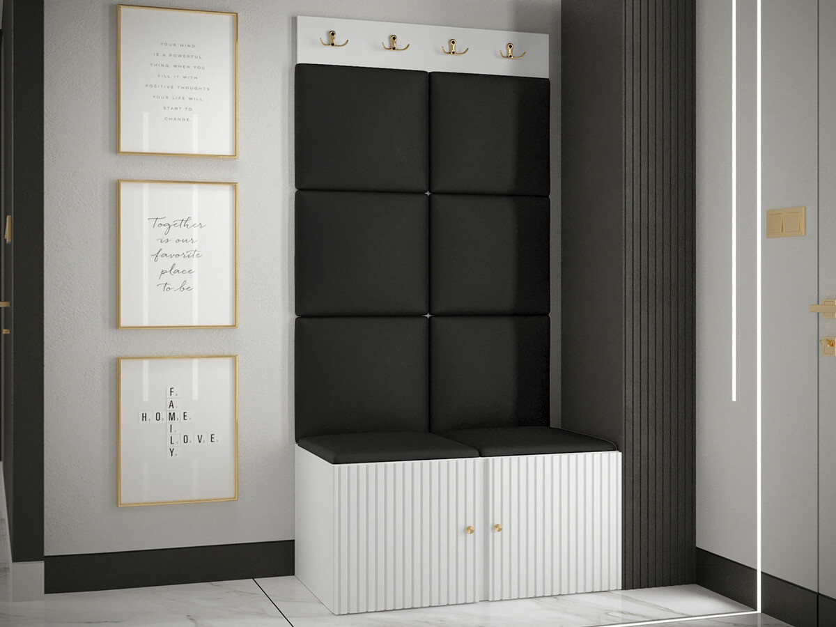 Set arredo da corridoio Hartford 383 (Eco pelle Soft 011)