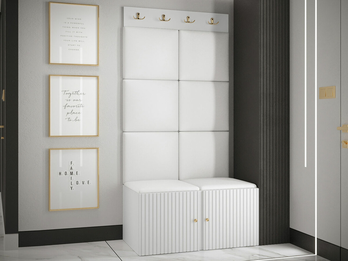 Set arredo da corridoio Hartford 383 (Eco pelle Soft 017)