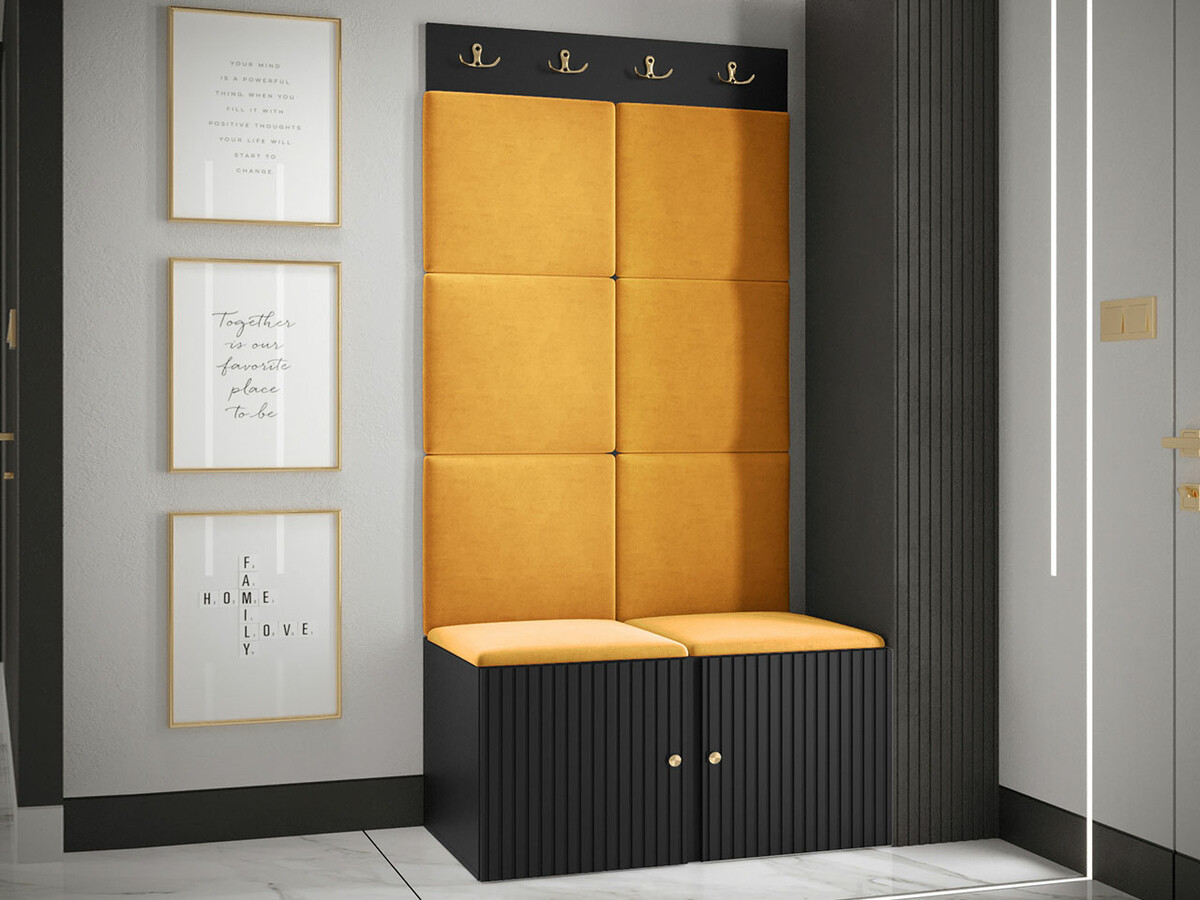 Set arredo da corridoio Hartford 383 (Nero)
