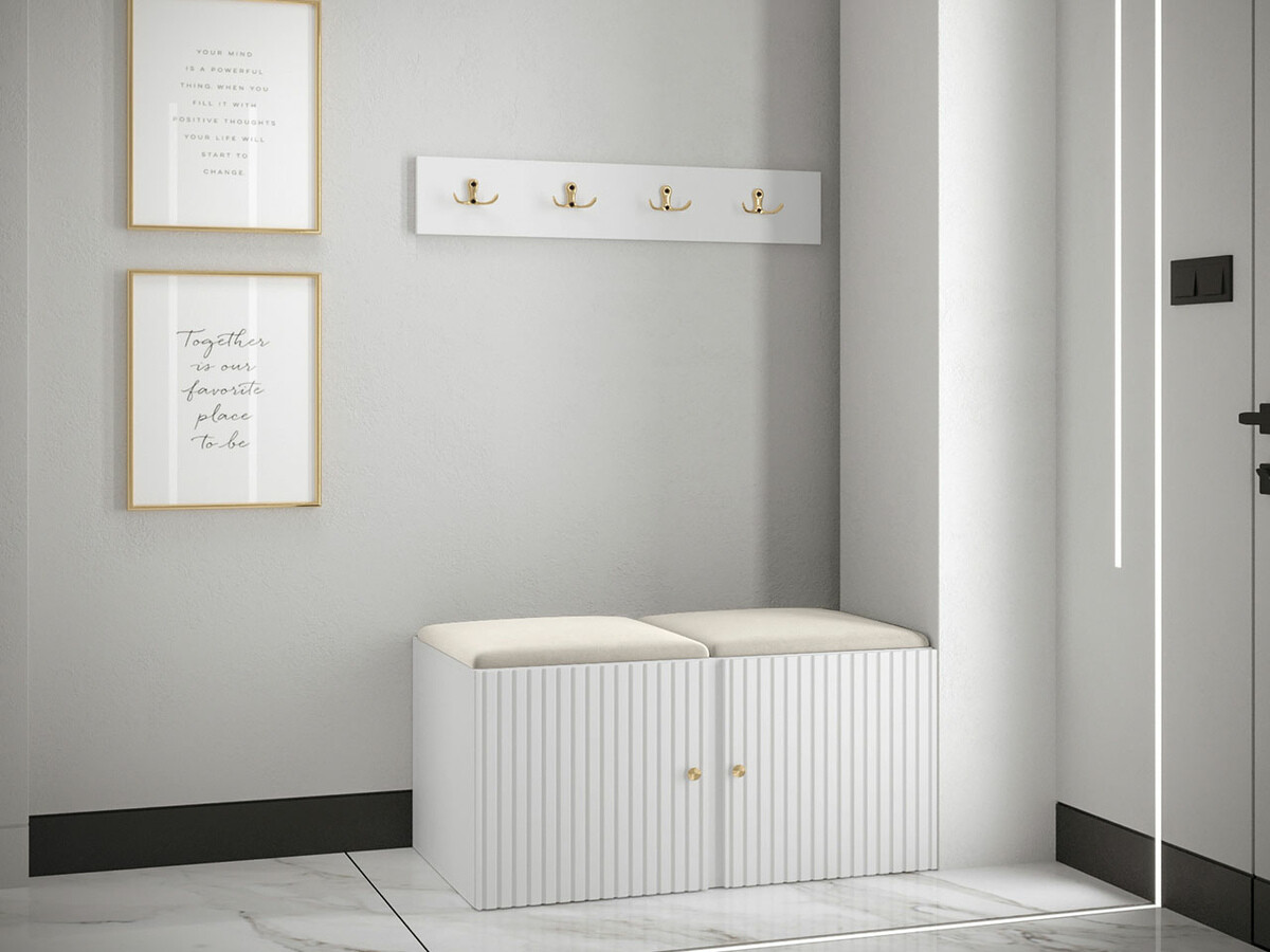 Set arredo da corridoio Hartford 384 (Bianco)