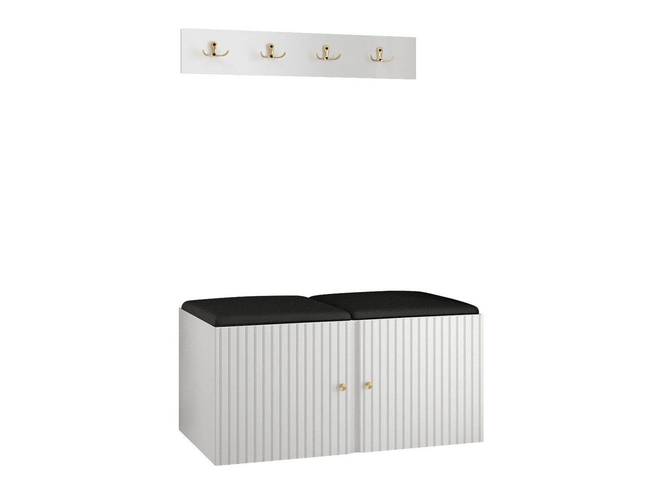 Set arredo da corridoio Hartford 384 (Eco pelle Soft 011)