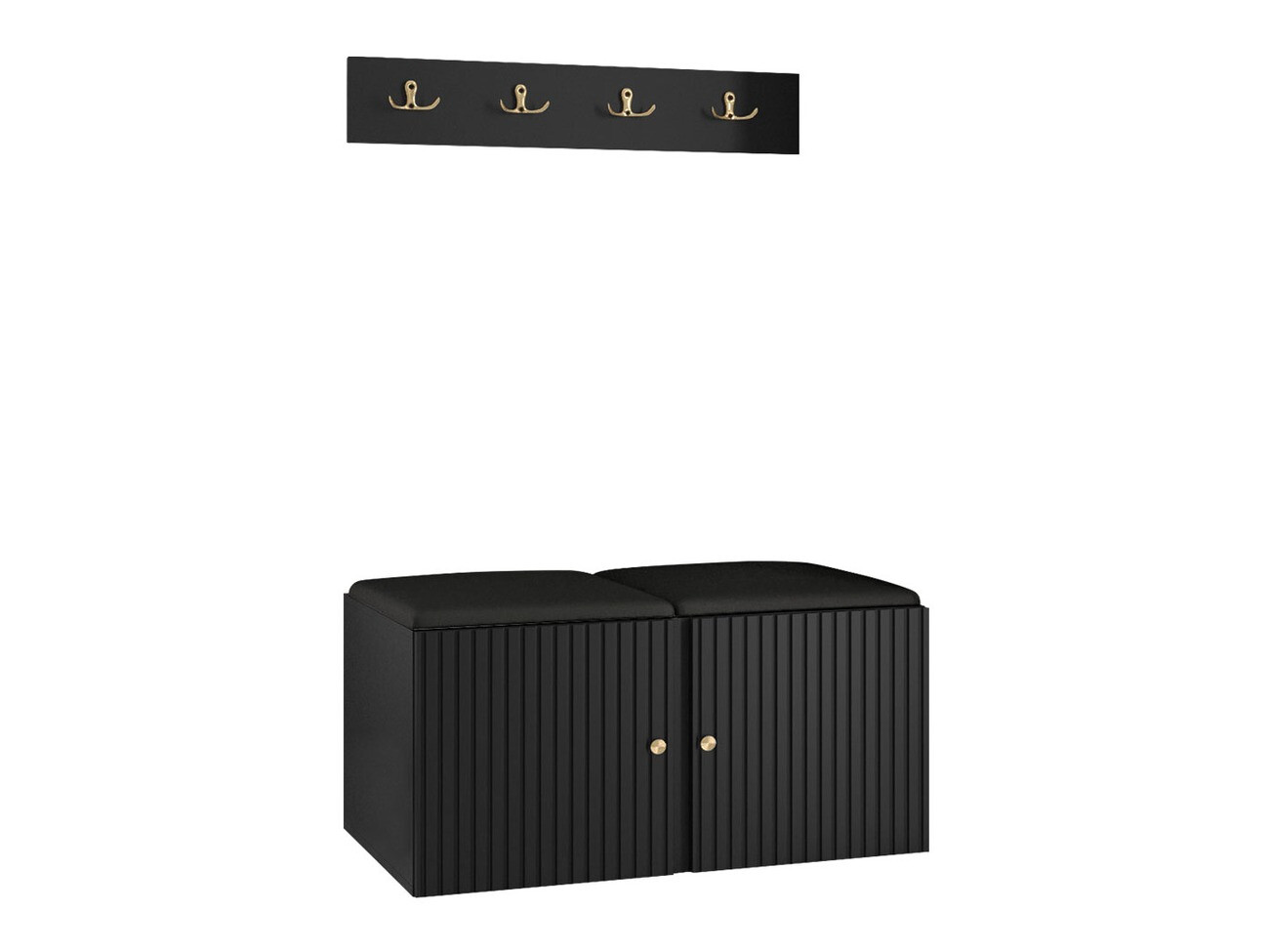 Set arredo da corridoio Hartford 384 (Eco pelle Soft 011)