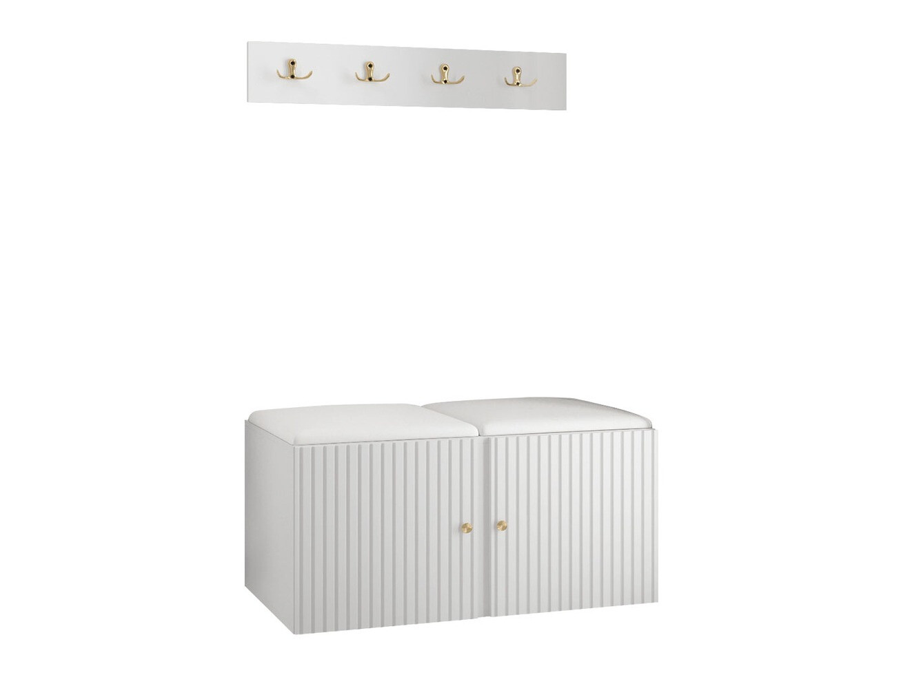 Set arredo da corridoio Hartford 384 (Eco pelle Soft 017)