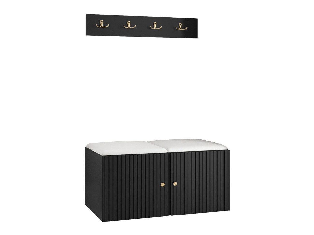 Set arredo da corridoio Hartford 384 (Eco pelle Soft 017)