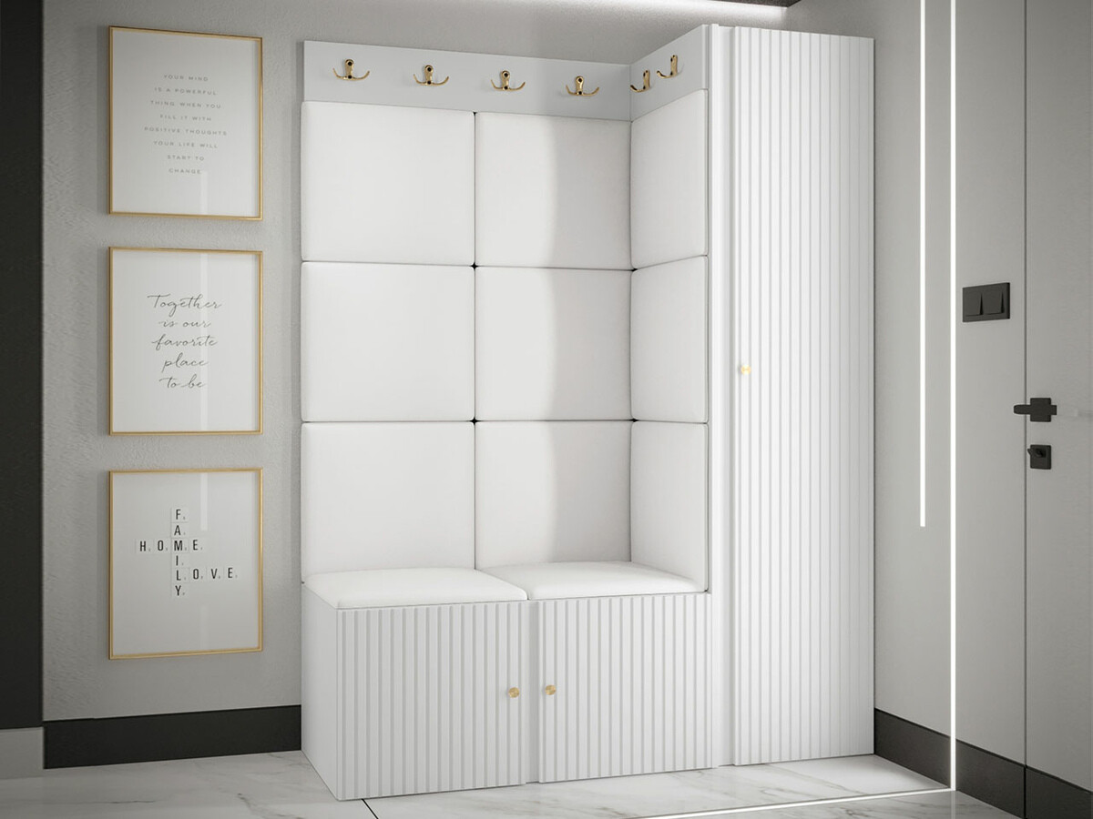 Set arredo da corridoio Hartford 385 (Eco pelle Soft 017)