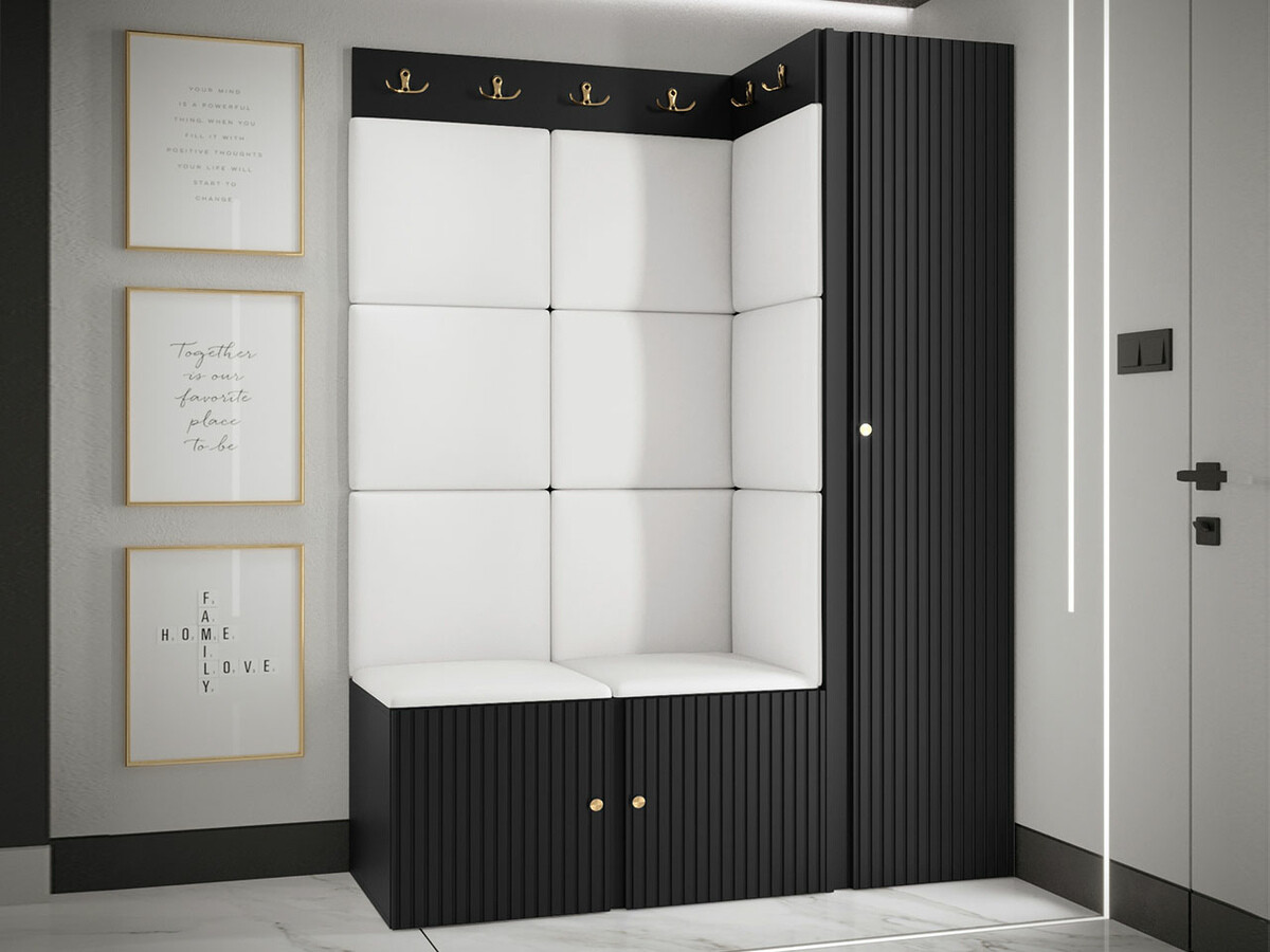Set arredo da corridoio Hartford 385 (Eco pelle Soft 017)