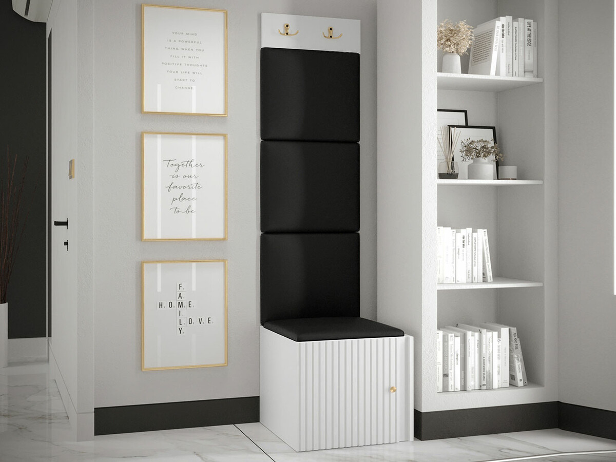 Set arredo da corridoio Hartford 386 (Eco pelle Soft 011)