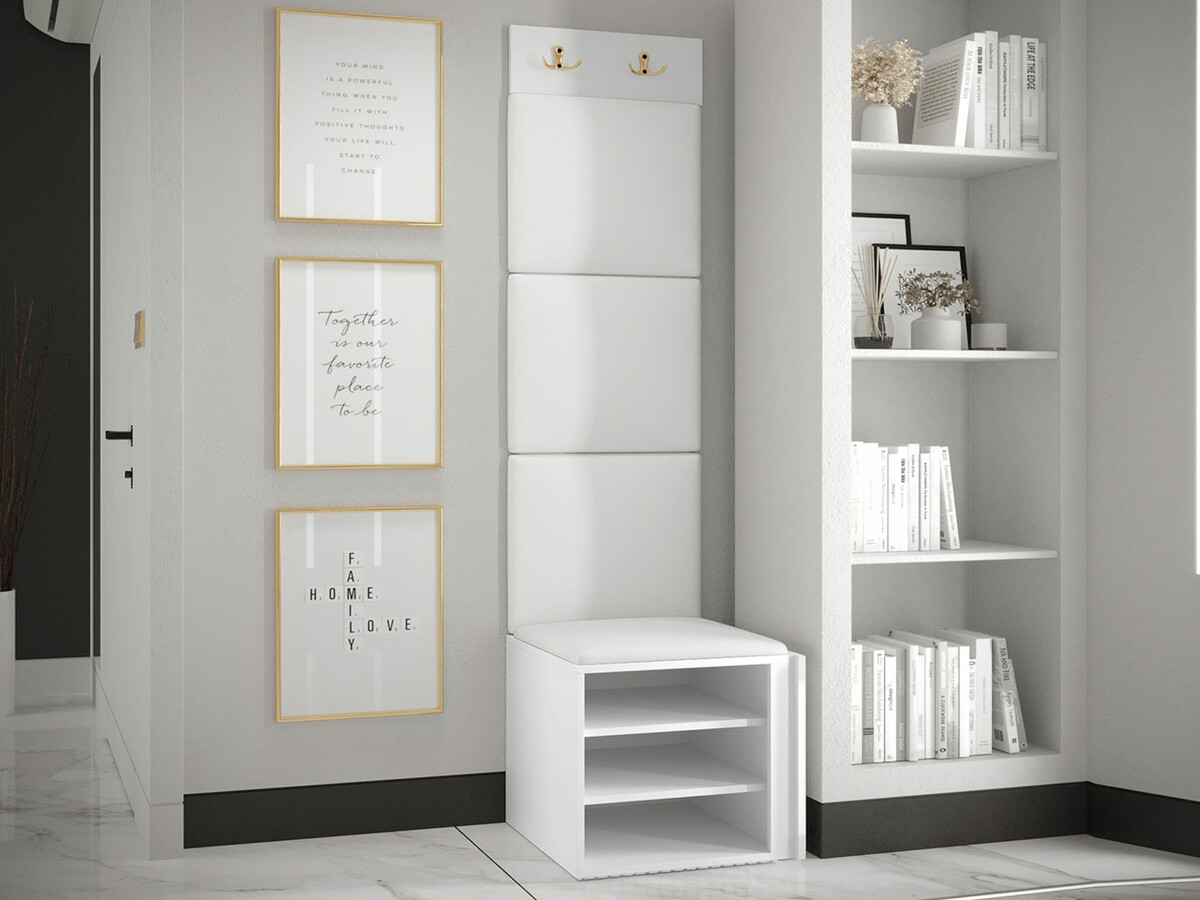 Set arredo da corridoio Hartford 386 (Eco pelle Soft 017)