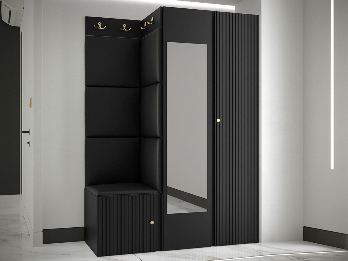Set arredo da corridoio Hartford 388 (Eco pelle Soft 011)