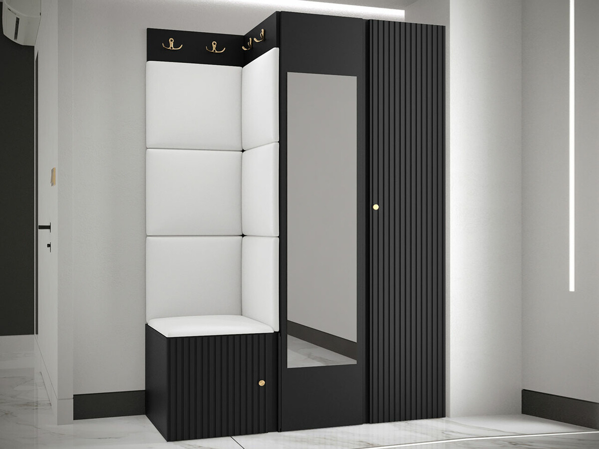 Set arredo da corridoio Hartford 388 (Eco pelle Soft 017)