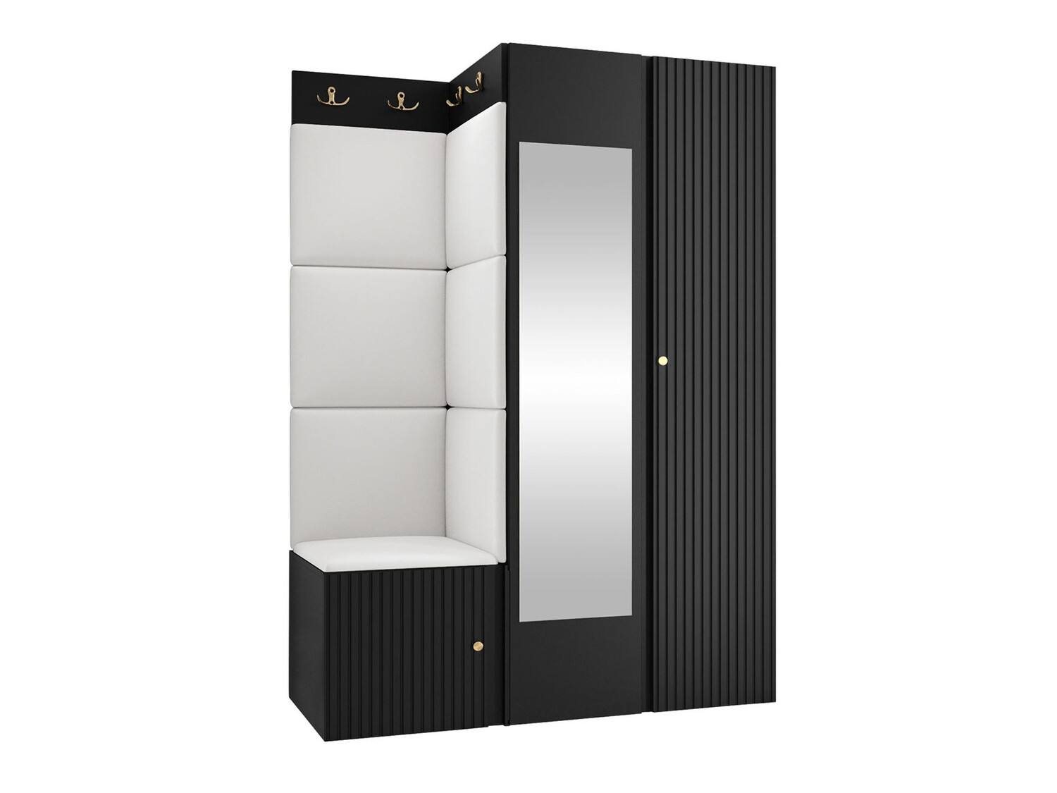 Set arredo da corridoio Hartford 388 (Eco pelle Soft 017)