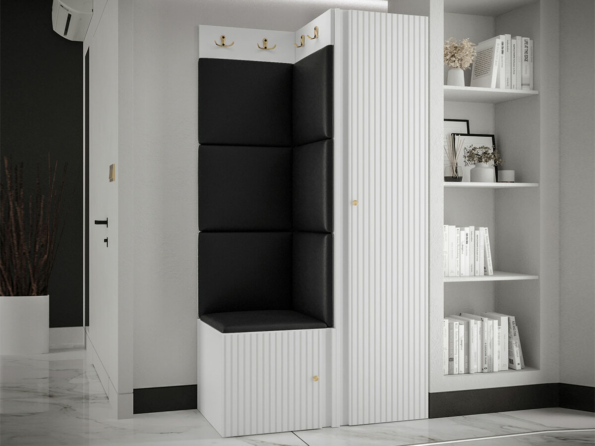 Set arredo da corridoio Hartford 390 (Eco pelle Soft 011)