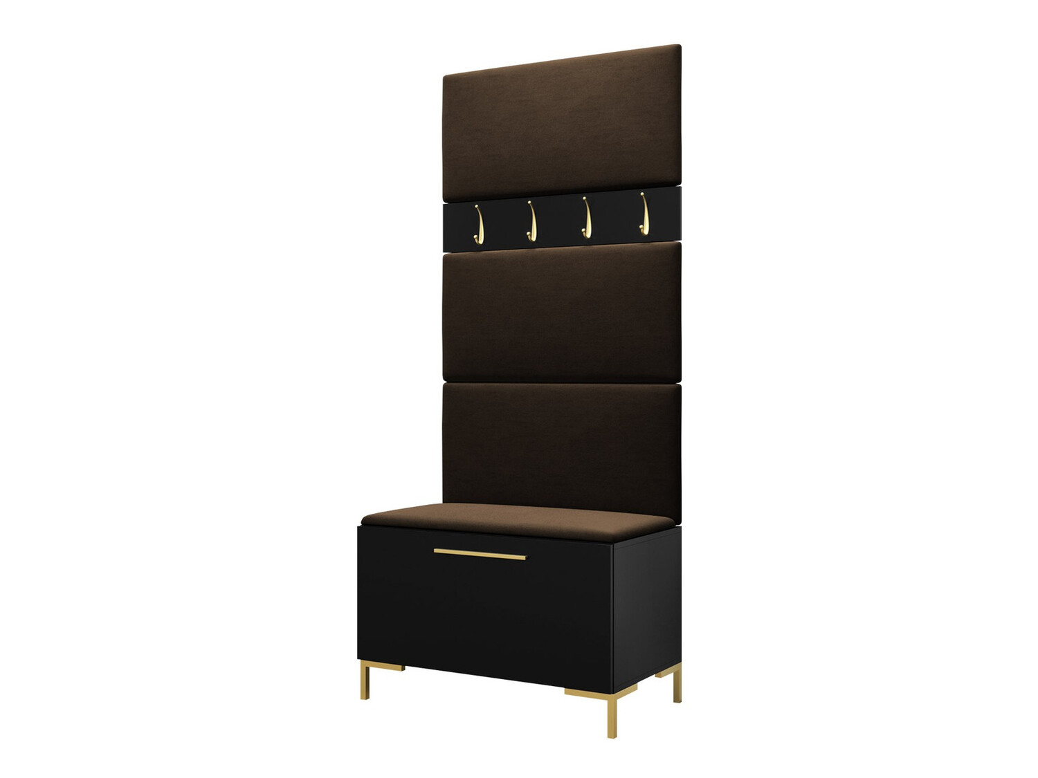 Set arredo da corridoio Nomal III (Nero)