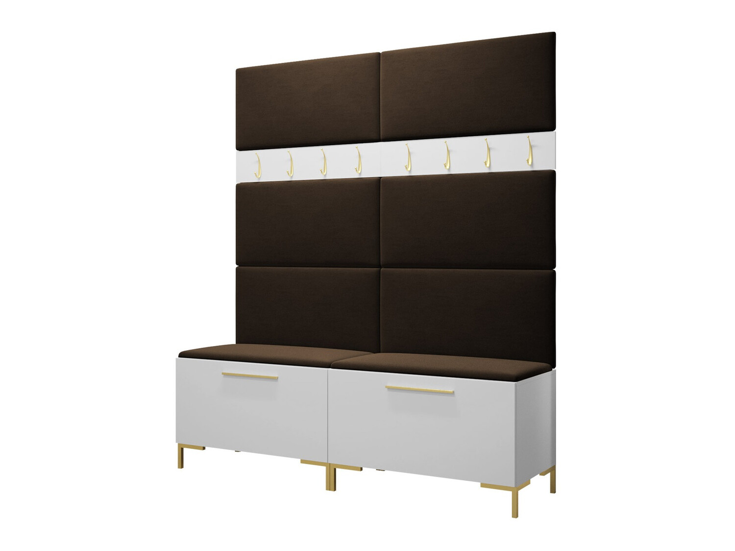 Set arredo da corridoio Nomal II (Bianco)