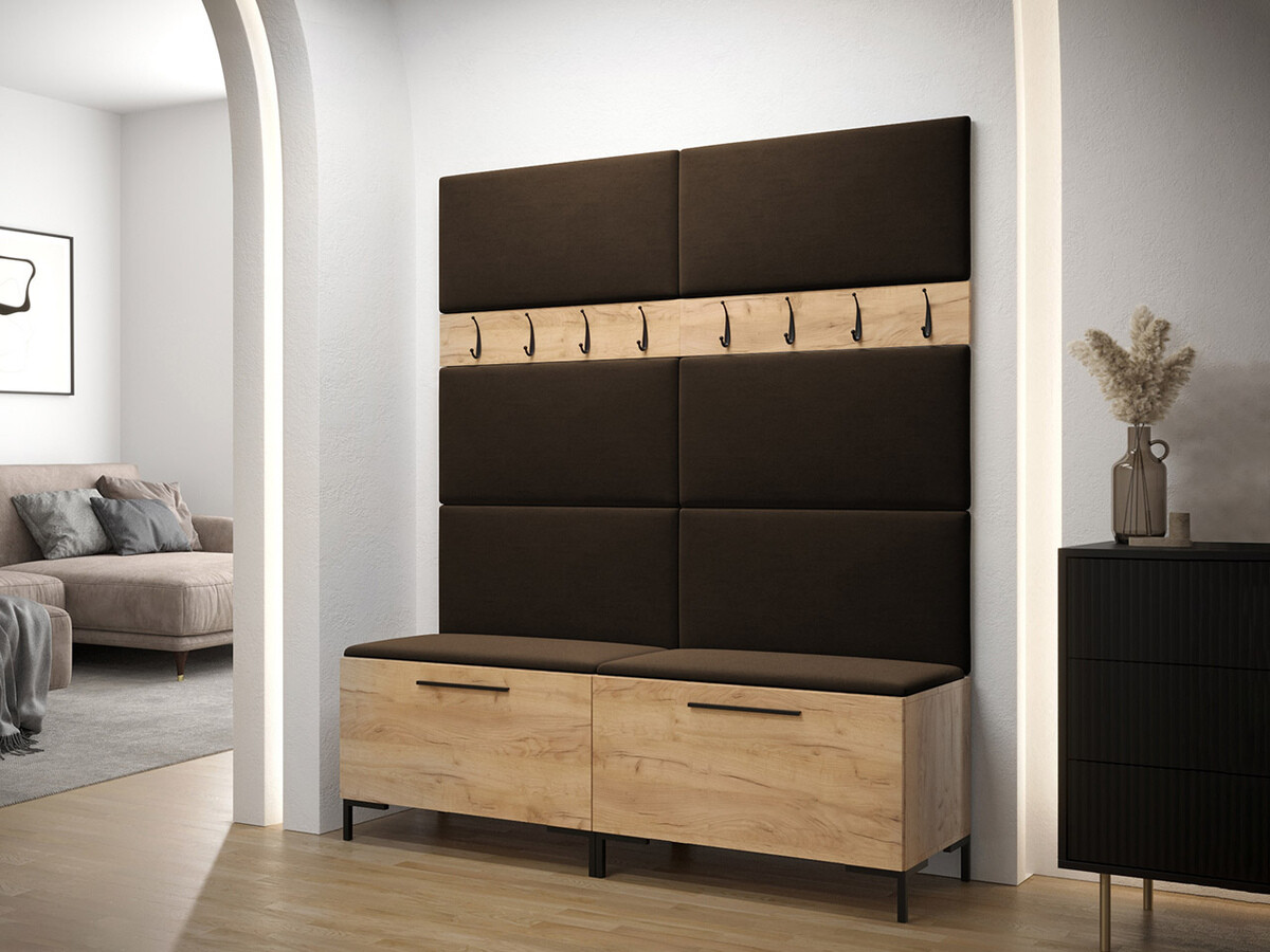 Set arredo da corridoio Nomal II (Craft quercia)