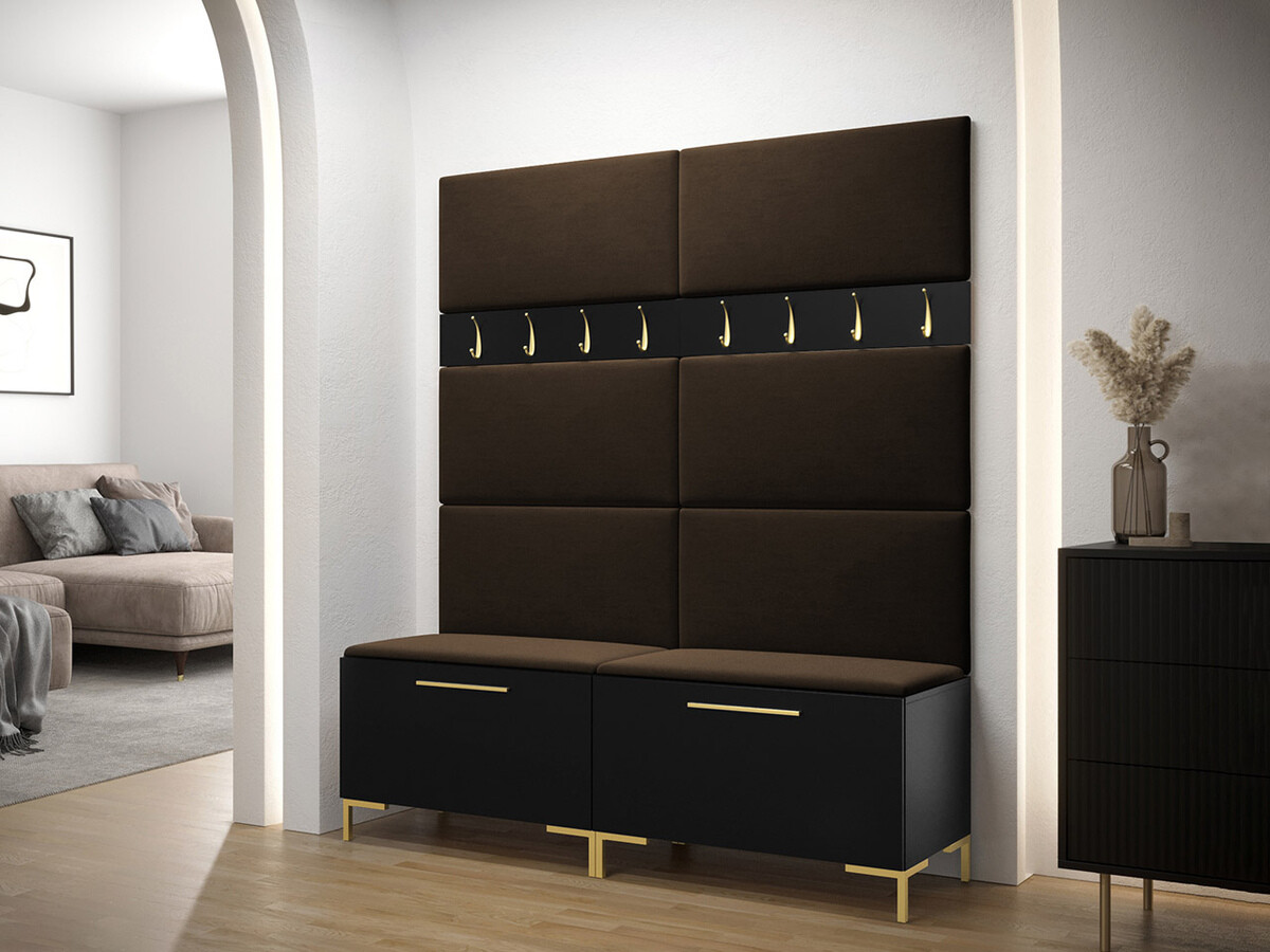 Set arredo da corridoio Nomal II (Nero)