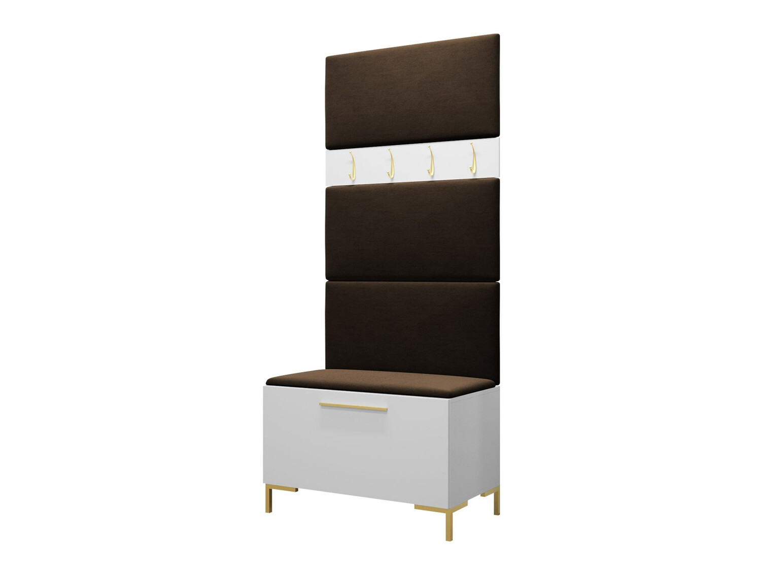 Set arredo da corridoio Nomal III (Bianco)