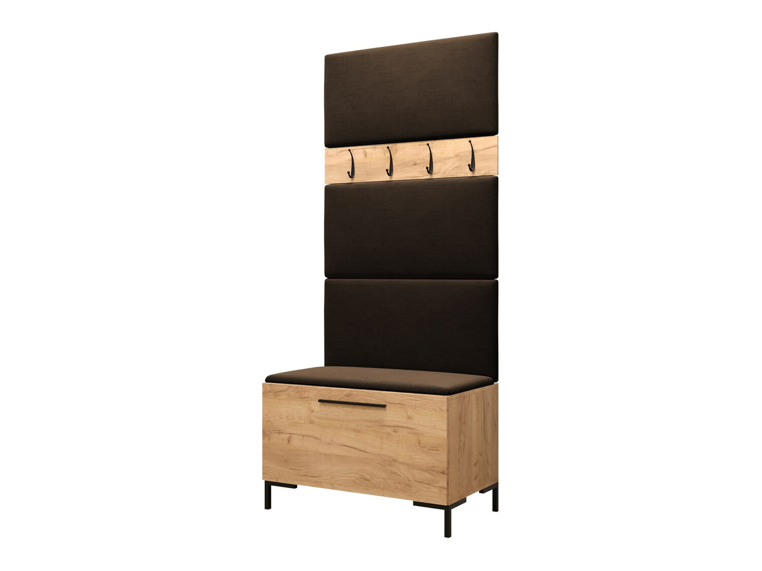 Set arredo da corridoio Nomal III (Craft quercia)