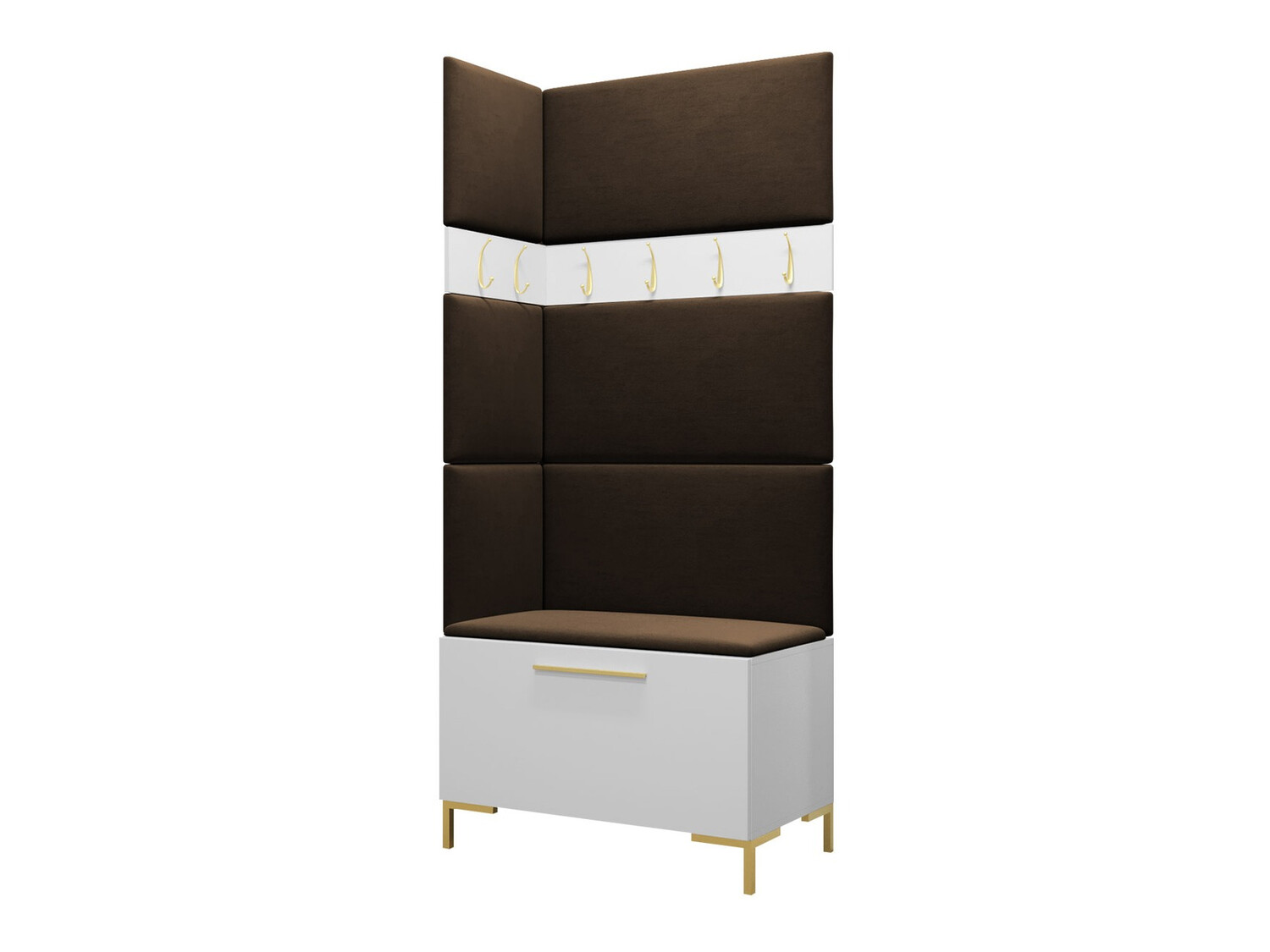 Set arredo da corridoio Nomal IV (Bianco)