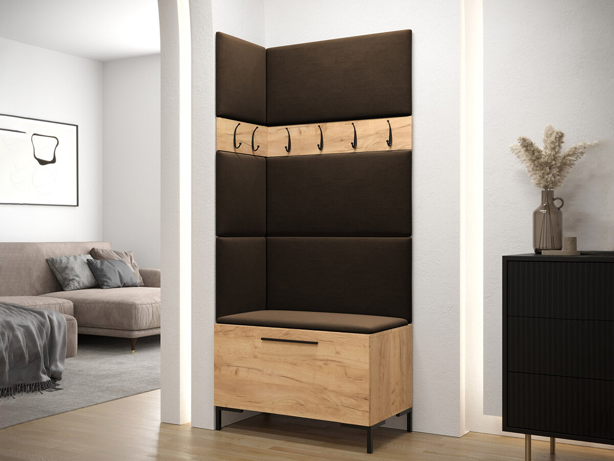Set arredo da corridoio Nomal IV (Craft quercia)