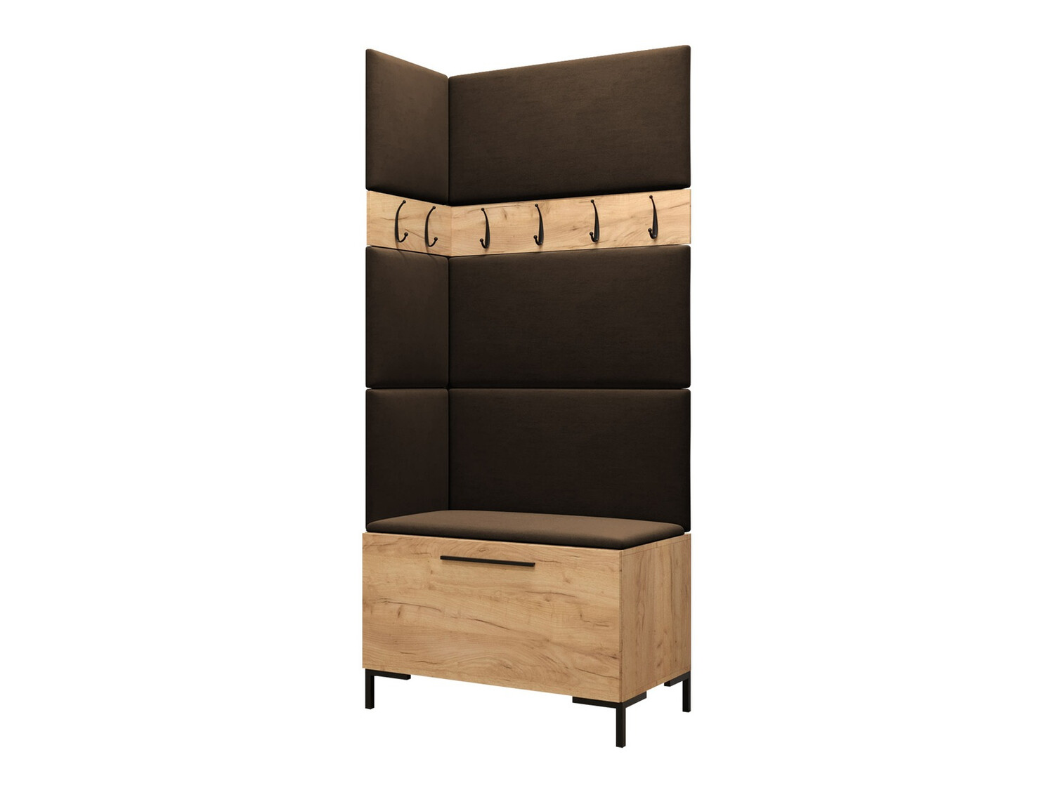 Set arredo da corridoio Nomal IV (Craft quercia)