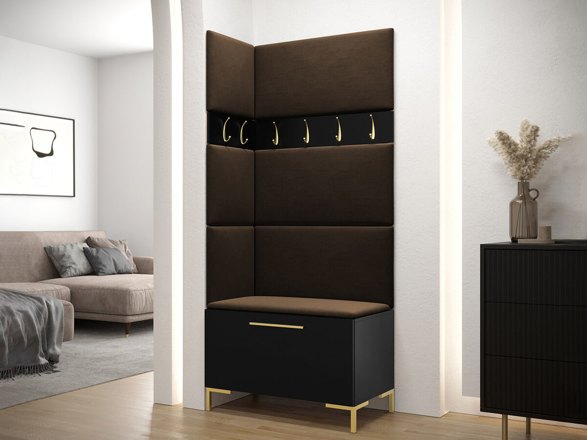 Set arredo da corridoio Nomal IV (Nero)
