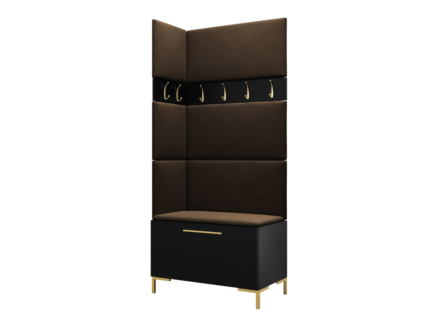 Set arredo da corridoio Nomal IV (Nero)