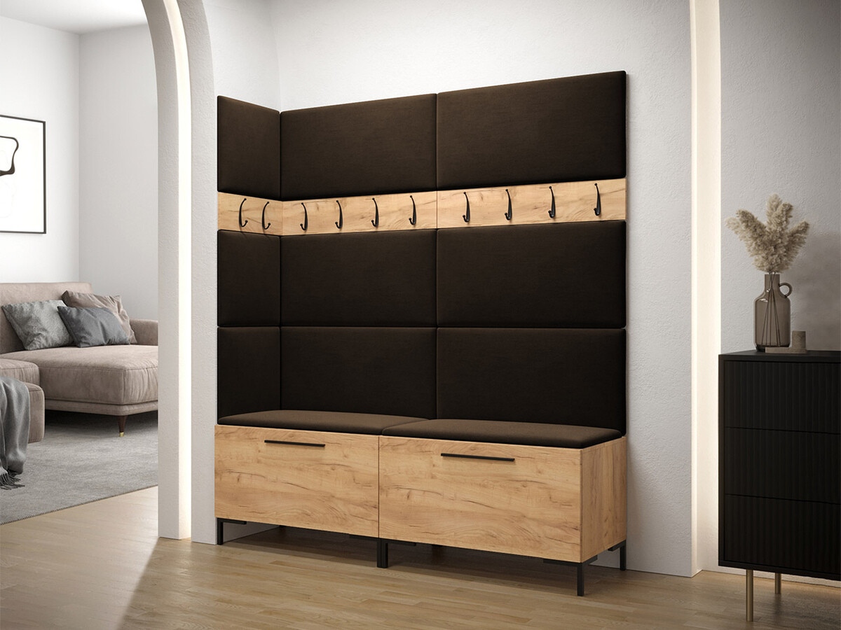 Set arredo da corridoio Nomal V (Craft quercia)