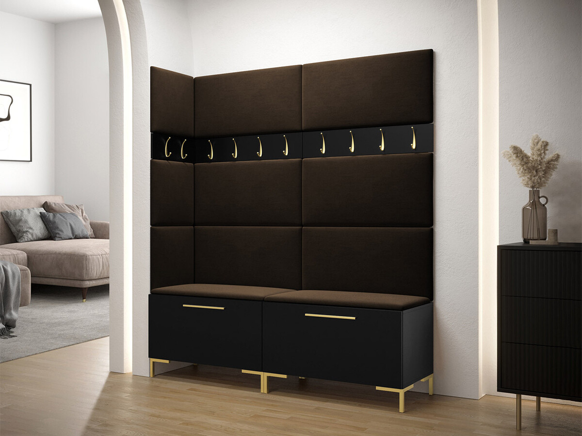 Set arredo da corridoio Nomal V (Nero)