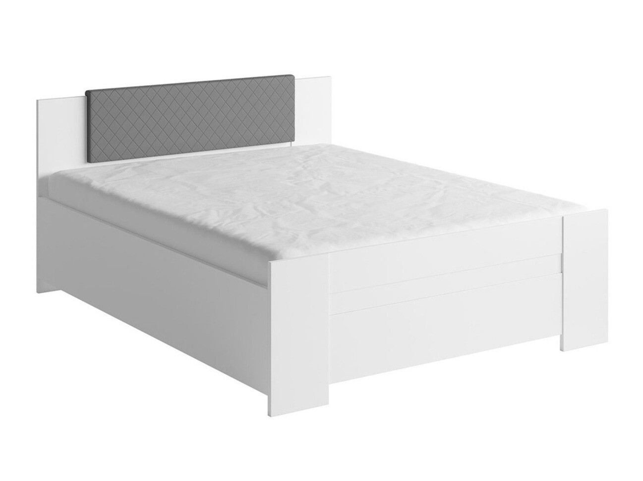 Letto Catromi 101 (Bianco + Soft Pik 029)