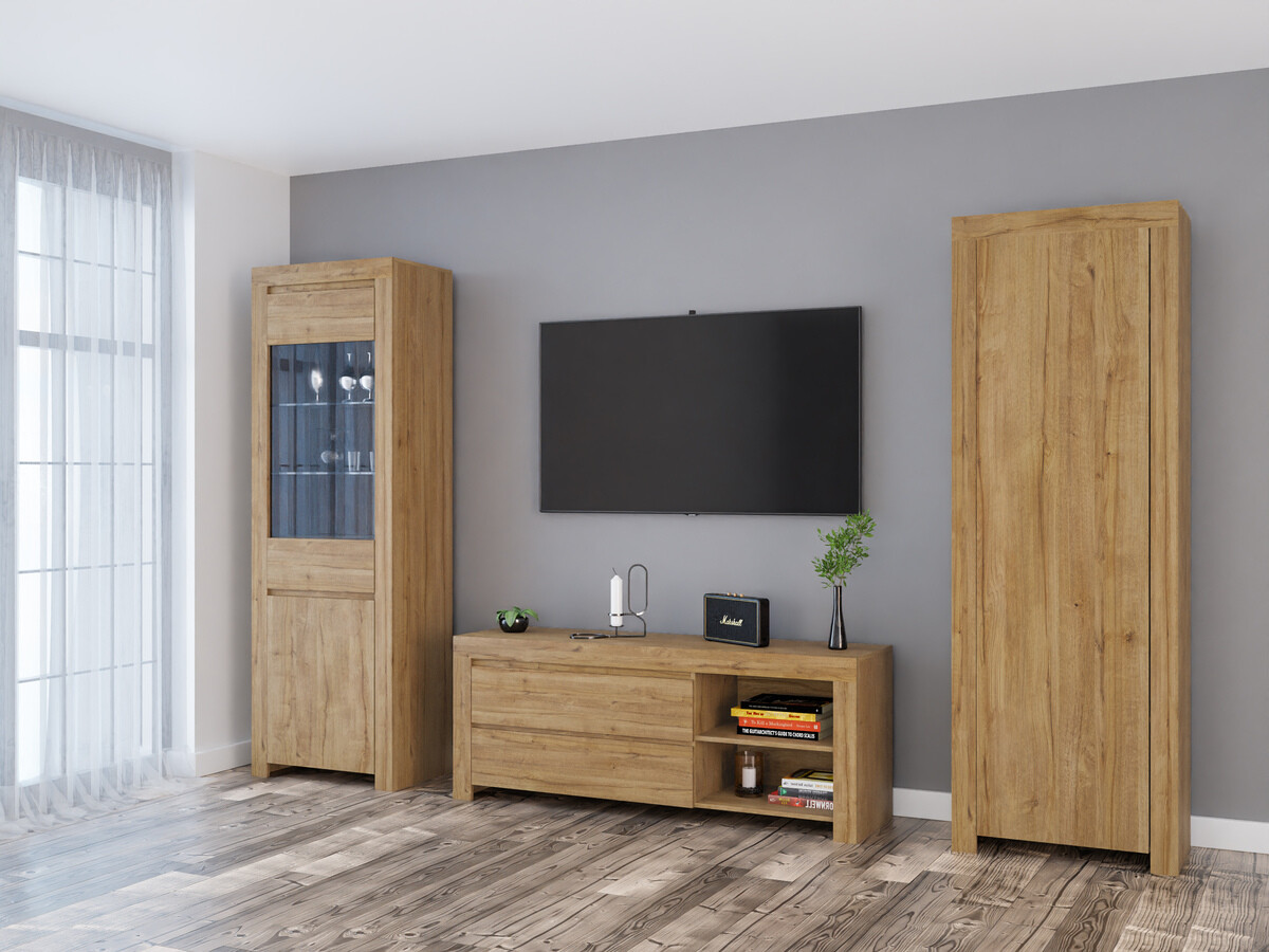 Parete attrezzata Sonsoru 148 (Quercia)