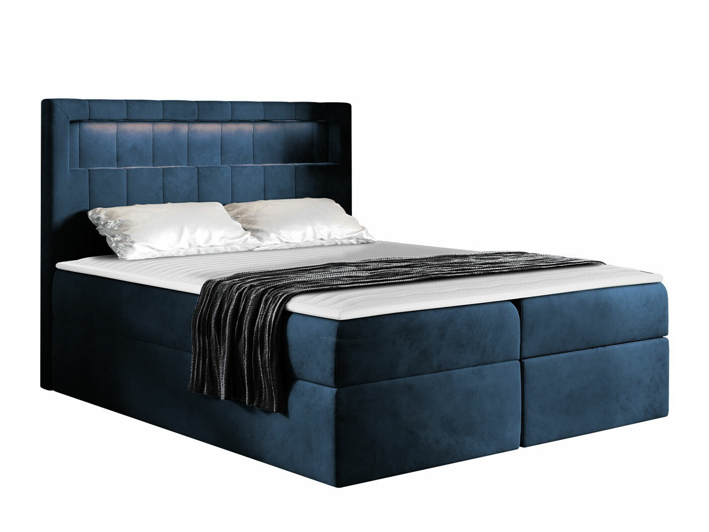Letto continentale Pomum (Velutto 11)