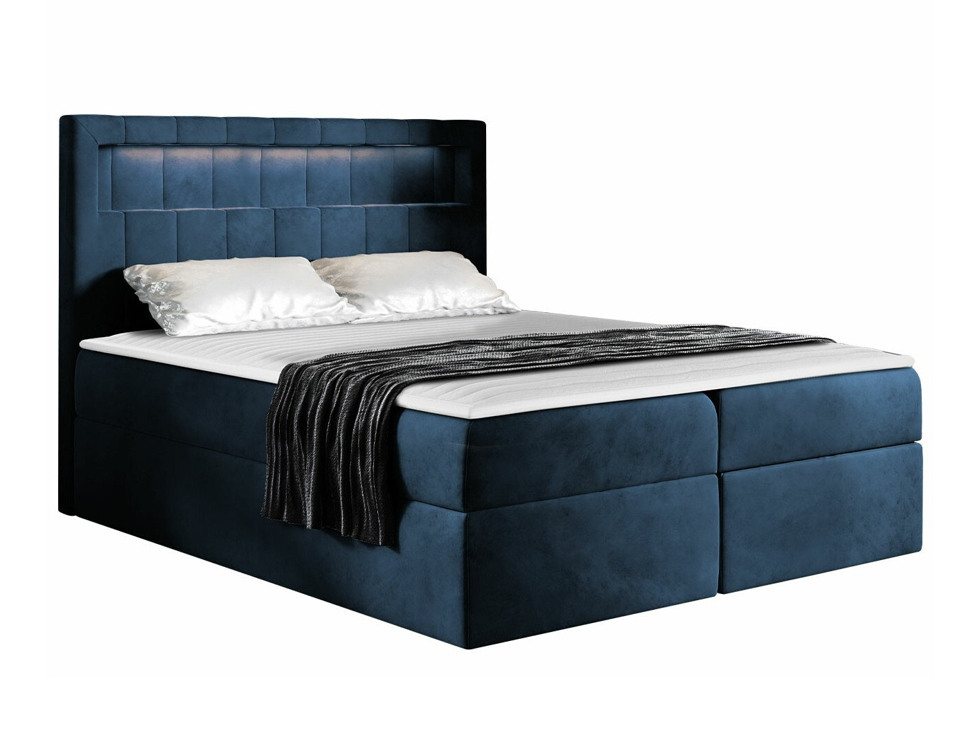 Letto continentale Pomum (Velutto 11)