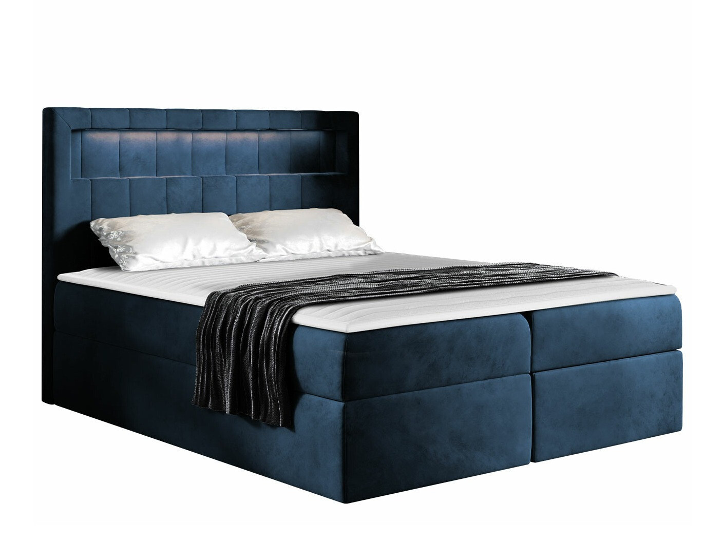 Letto continentale Pomum (Velutto 11)