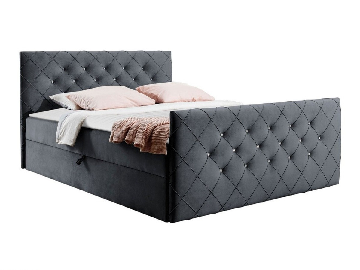 Letto continentale Carmen (Amor Velvet 4321)