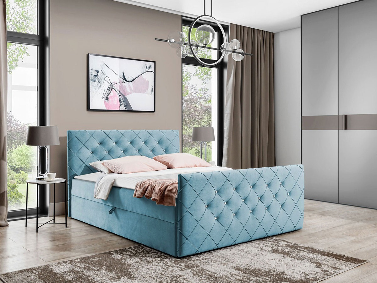 Letto continentale Carmen (Magic Velvet 2260)