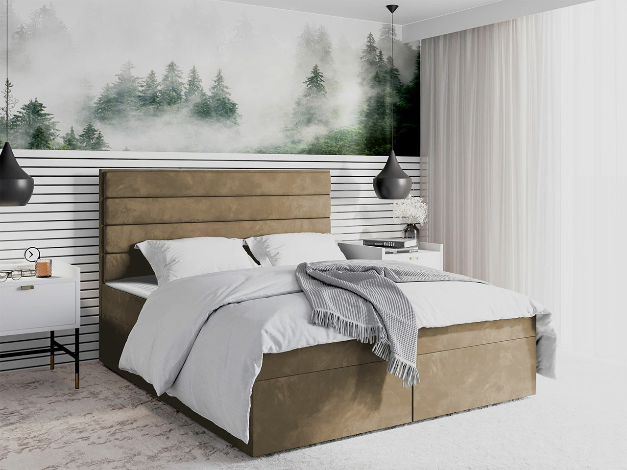 Letto continentale Stamford 104 (Itaka 48)