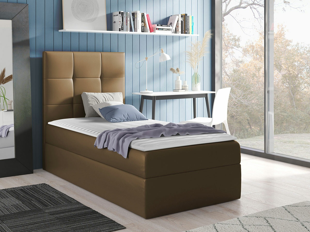 Letto continentale Nomen (Morbido 034)