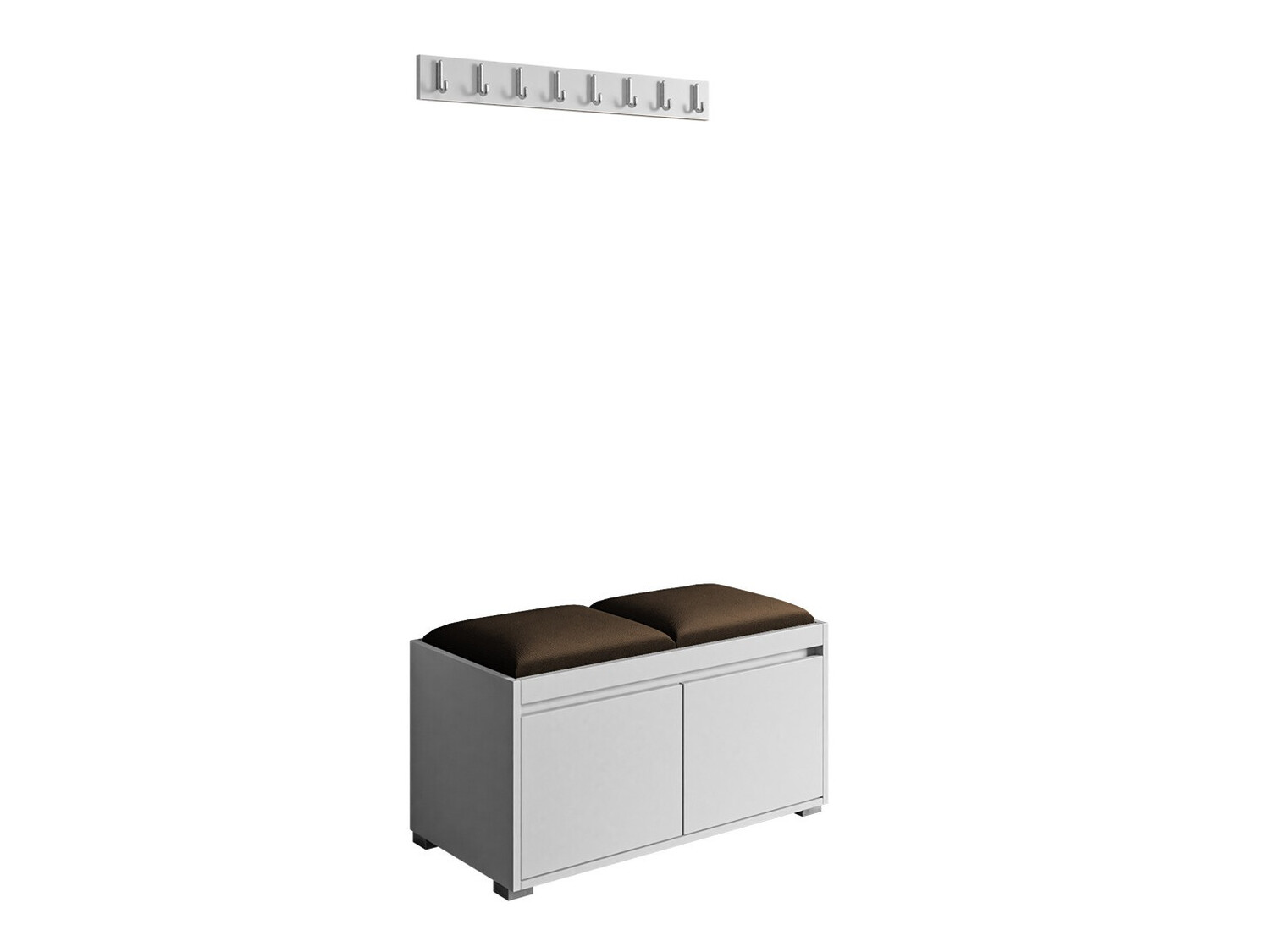 Set arredo da corridoio Comfivo Pinus I (Bianco + Manila 04)