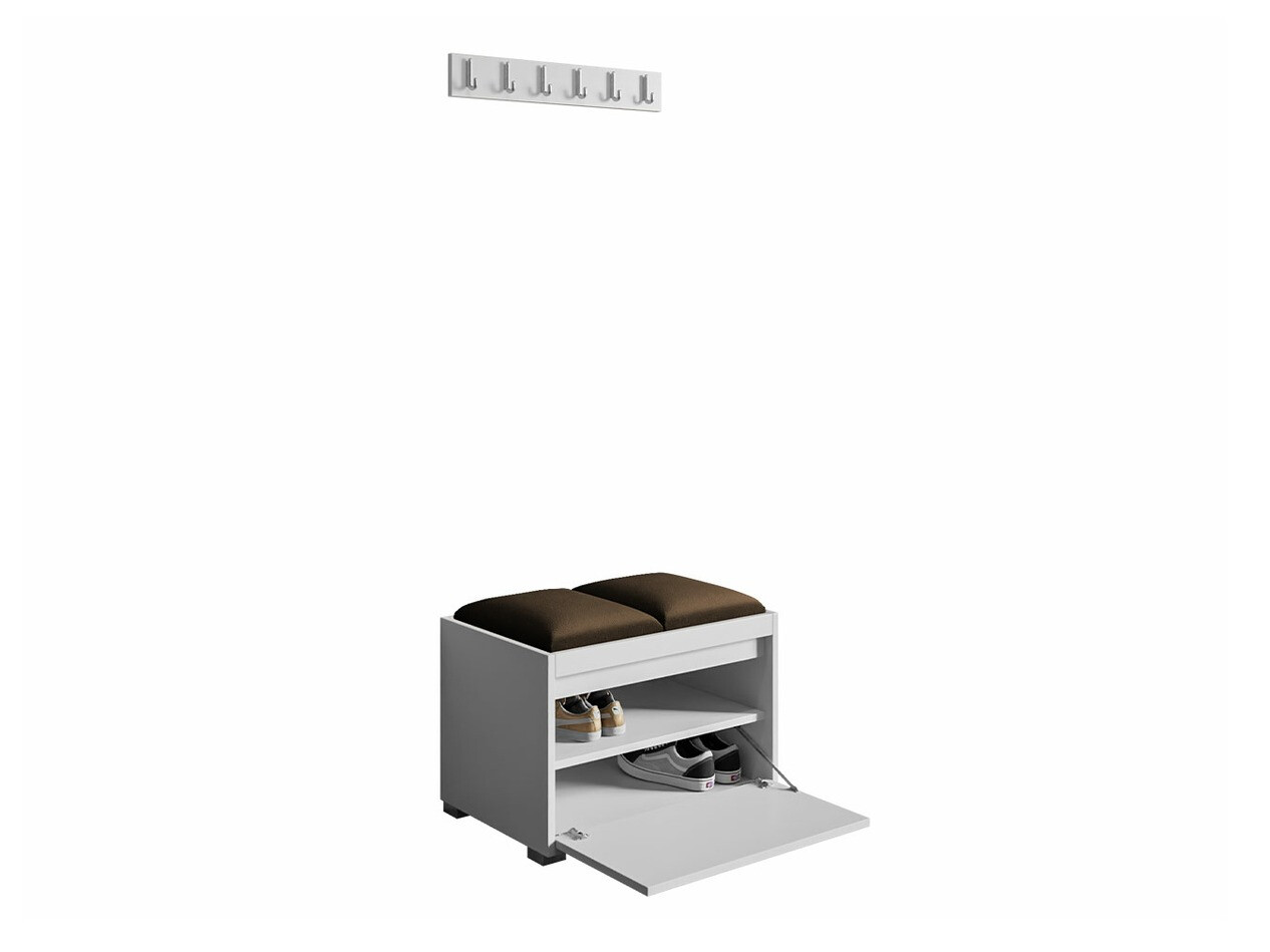 Set arredo da corridoio Comfivo Pinus VI (Bianco + Manila 04)