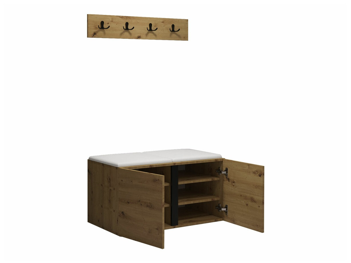 Set arredo da corridoio Pinis VI (Bianco)