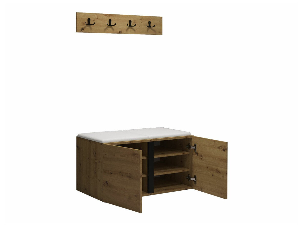 Set arredo da corridoio Pinis VI (Rovere Artisan)