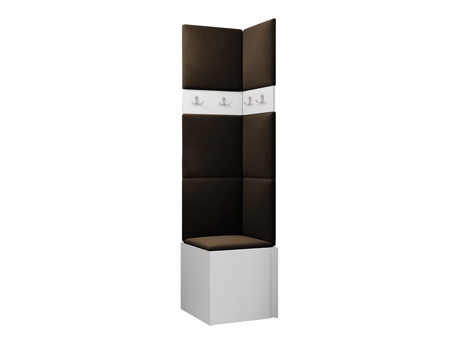 Set arredo da corridoio Pinis XXI (Bianco)