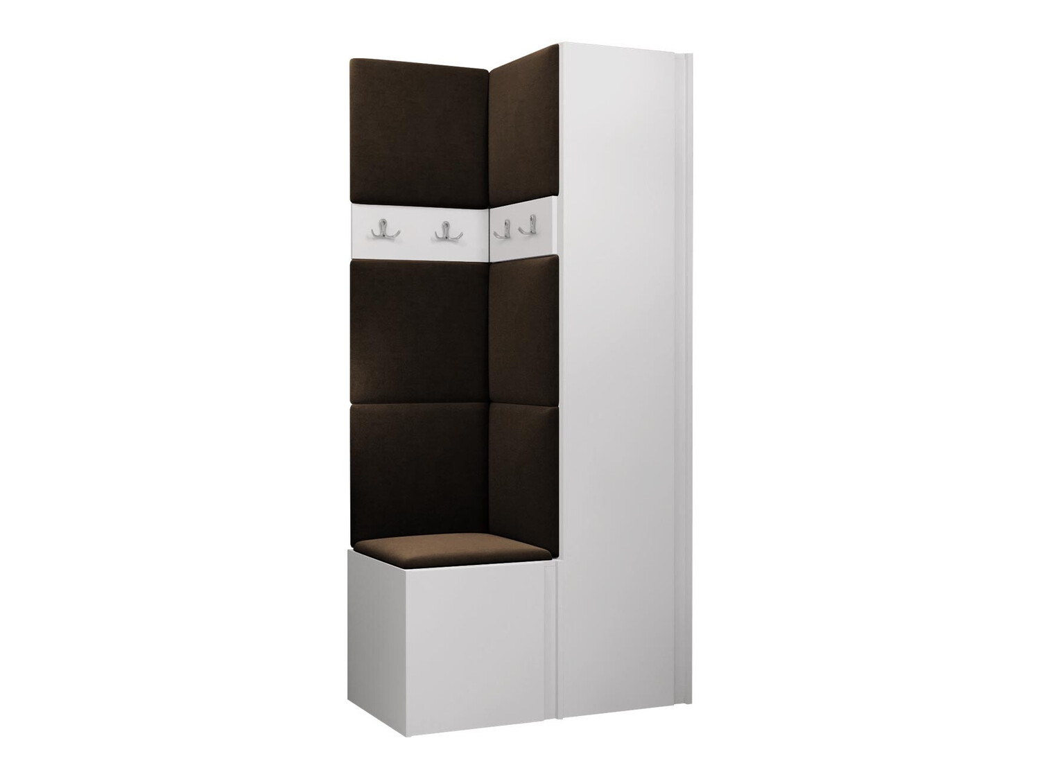 Set arredo da corridoio Pinis XXIV (Bianco)