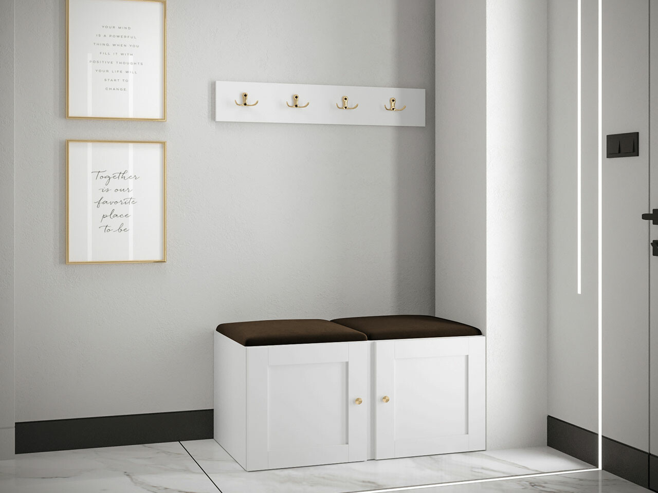 Set arredo da corridoio Hartford 376 (Manila 04)