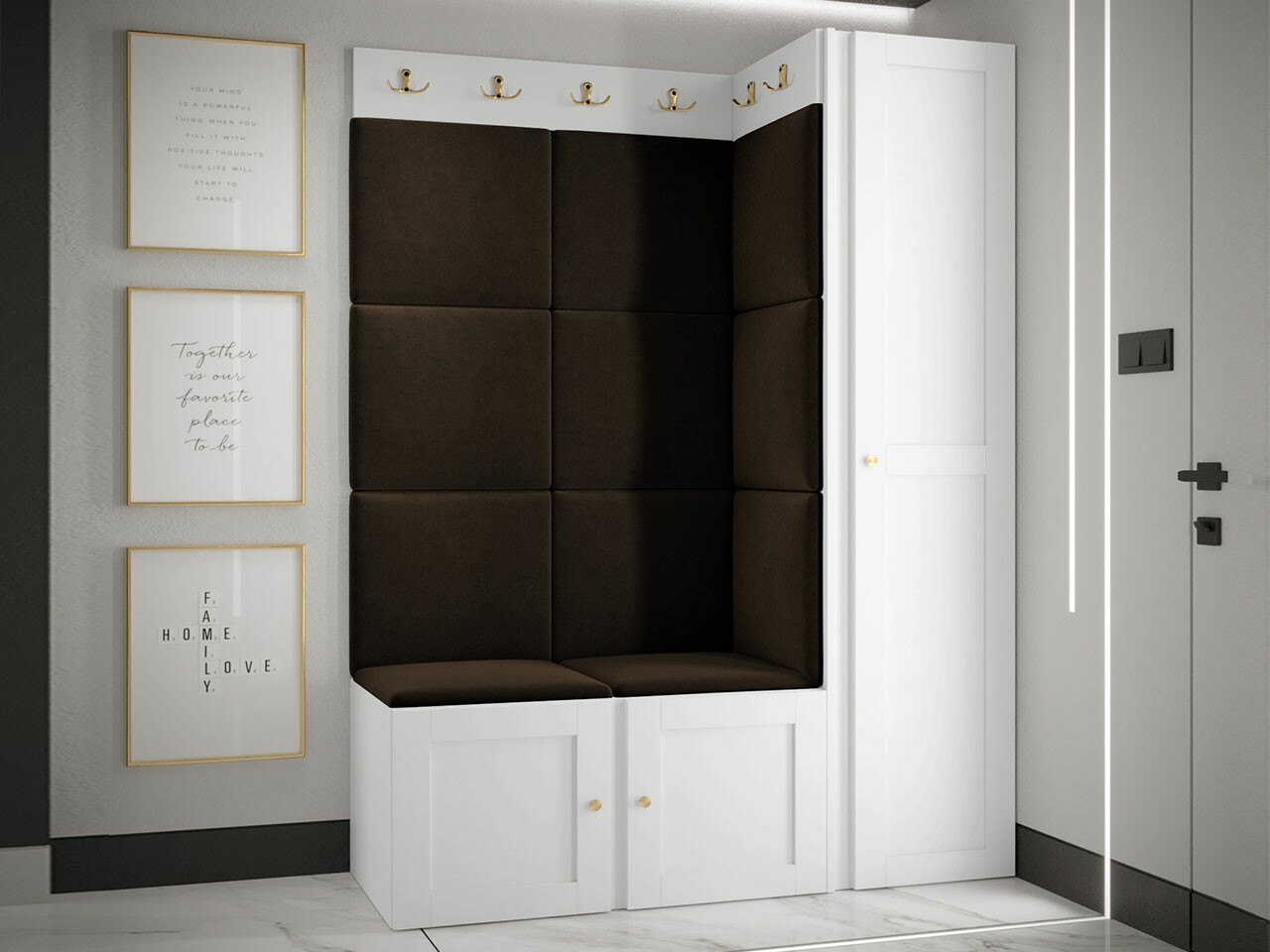 Set arredo da corridoio Hartford 377 (Manila 04)