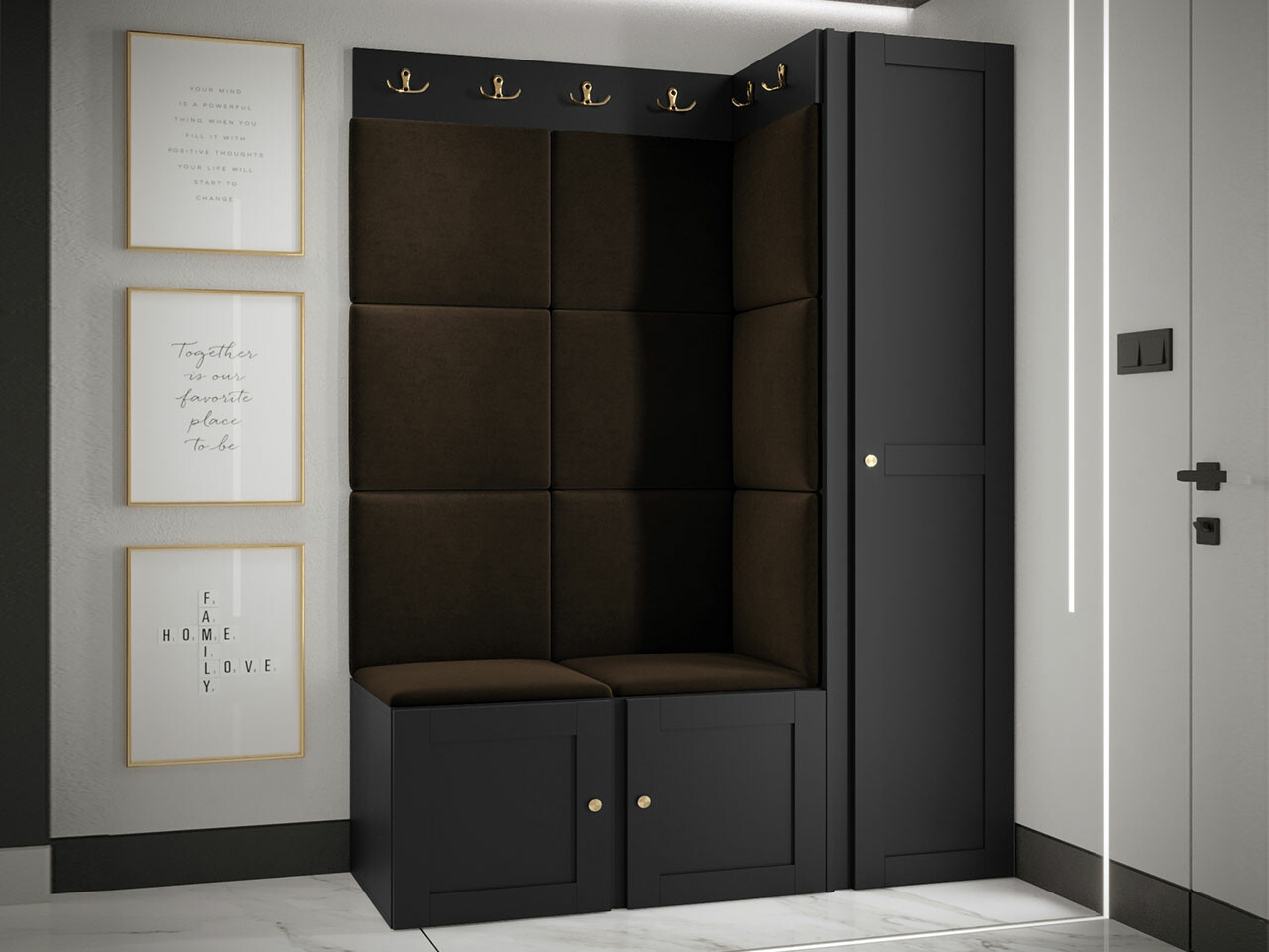 Set arredo da corridoio Hartford 377 (Manila 04)