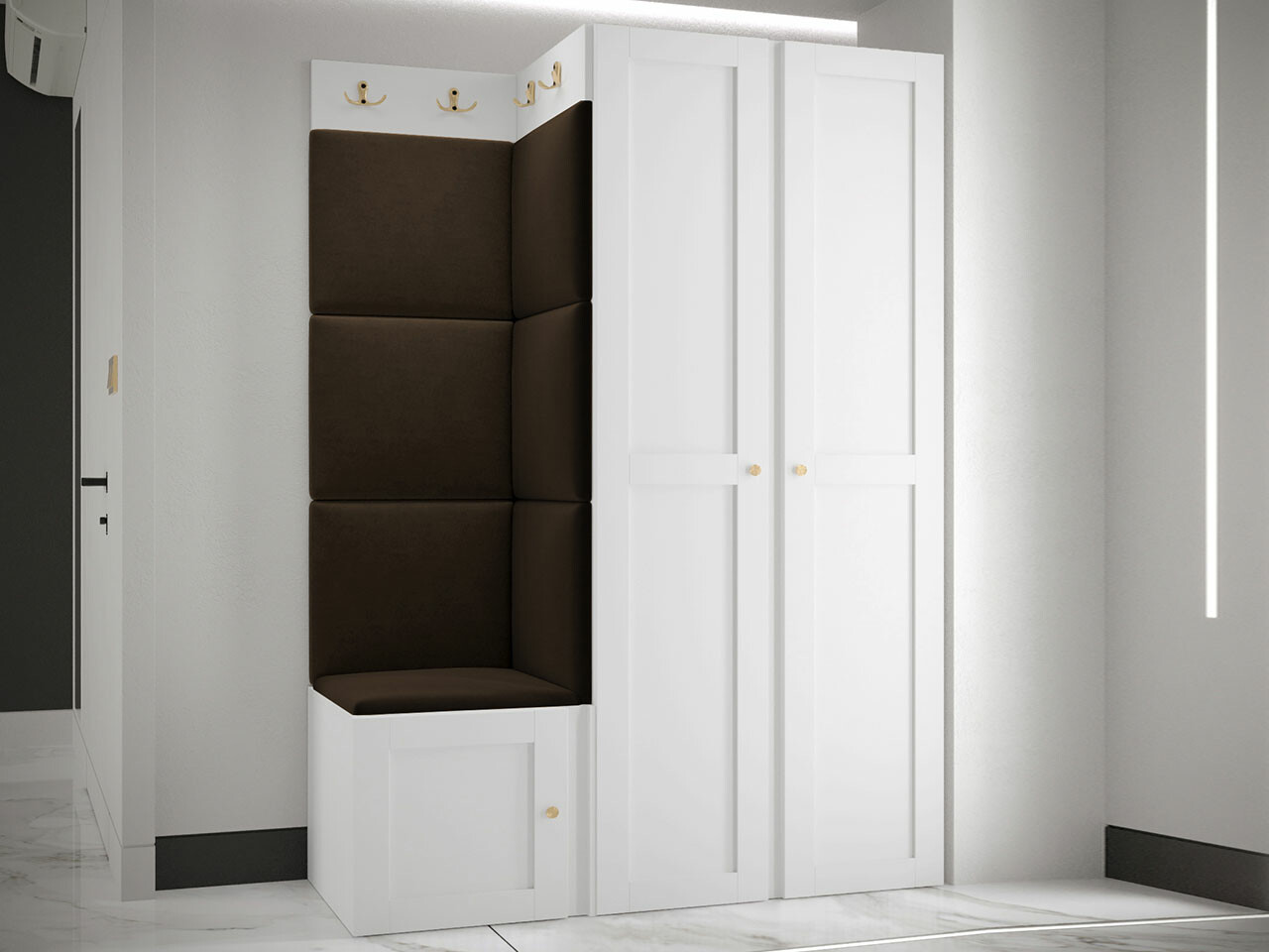 Set arredo da corridoio Hartford 379 (Manila 04)